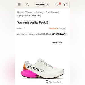 Merrell Agility Peak 5